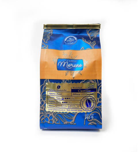 Café en grano media libra